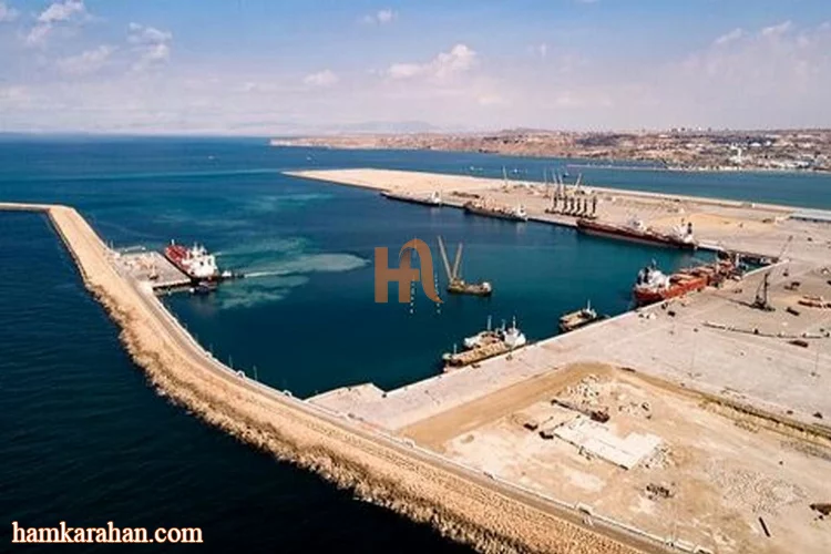 برای اولین بار از بندر چابهار 65 هزار گندله صادر شد